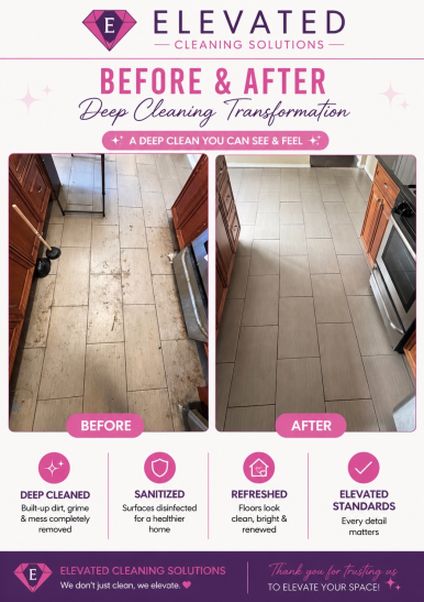 Before and after — Tile Floor Renewal