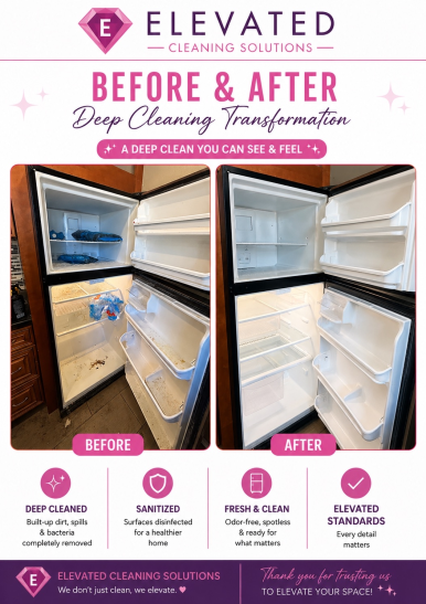 Before and after — Refrigerator Detail